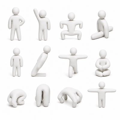 Posing Figurines